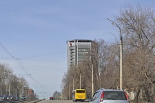 Входная группа БЦ Удмуртия, бизнес - центр.  Ленина,  45